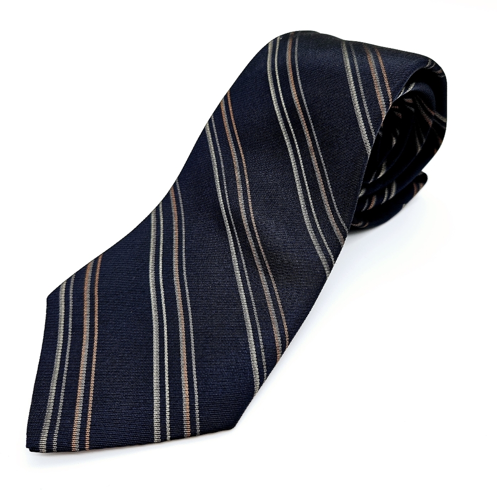PACO RABANNE | 100% silk striped neck tie